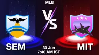 SEM vs MIT Baseball Match Previews