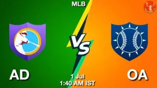 AD vs OA Baseball Match Previews
