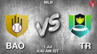 BAO vs TR Baseball Match Previews