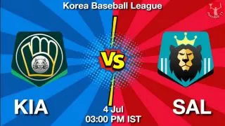 KIA vs SAL Baseball Match Previews