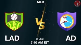 LAD vs AD Baseball Match Previews
