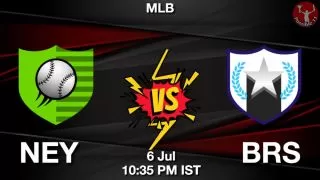 NEY vs BRS Baseball Match Previews