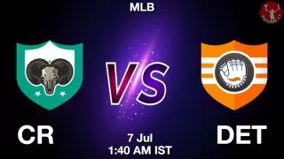 CR vs DET Baseball Match Previews