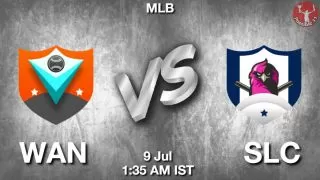 WAN vs SLC Baseball Match Previews
