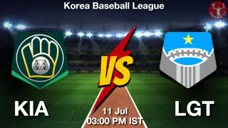 KIA vs LGT Baseball Match Previews