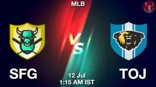 SFG vs TOJ Baseball Match Previews