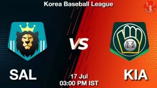 SAL vs KIA Baseball Match Previews