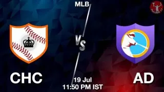 CHC vs AD Baseball Match Previews