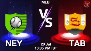 NEY vs TAB Baseball Match Previews