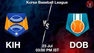 KIH vs DOB Baseball Match Previews