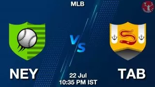 NEY vs TAB Baseball Match Previews