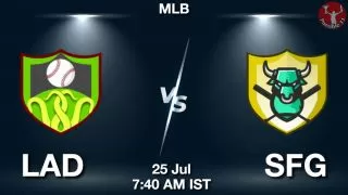 LAD vs SFG Baseball Match Previews