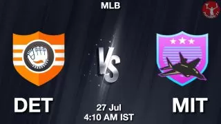 DET vs MIT Baseball Match Previews