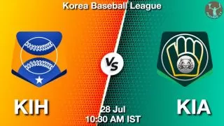 KIH vs KIA Baseball Match Previews