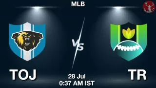 TOJ vs TR Baseball Match Previews