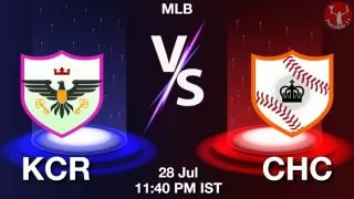KCR vs CHC Baseball Match Previews