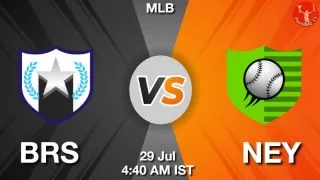 BRS vs NEY Baseball Match Previews