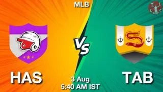 HAS vs TAB Baseball Match Previews