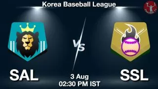 SAL vs SSL Baseball Match Previews