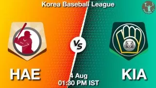 HAE vs KIA Baseball Match Previews