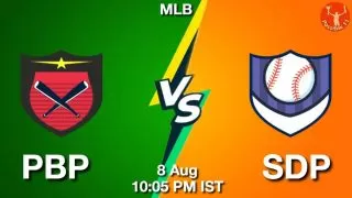PBP vs SDP Baseball Match Previews