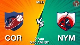 COR vs NYM Baseball Match Previews