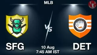 SFG vs DET Baseball Match Previews