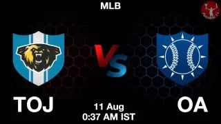 TOJ vs OA Baseball Match Previews