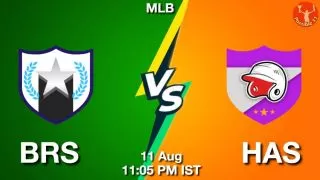 BRS vs HAS Baseball Match Previews