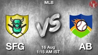 SFG vs AB Baseball Match Previews