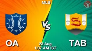 OA vs TAB Baseball Match Previews
