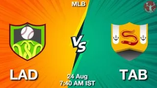 LAD vs TAB Baseball Match Previews