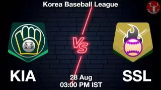 KIA vs SSL Baseball Match Previews