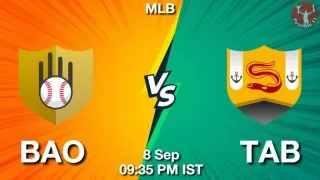 BAO vs TAB Baseball Match Previews