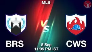 BRS vs CWS Baseball Match Previews
