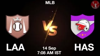 LAA vs HAS Baseball Match Previews