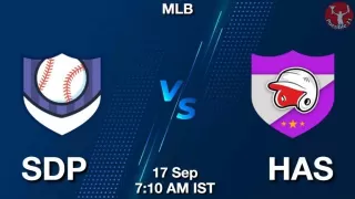 SDP vs HAS Baseball Match Previews