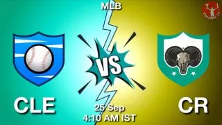 CLE vs CR Baseball Match Previews