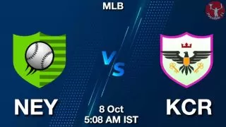 NEY vs KCR Baseball Match Previews