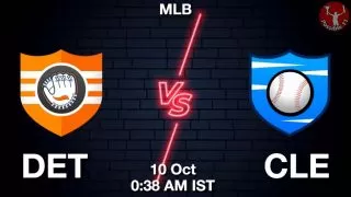 DET vs CLE Baseball Match Previews
