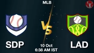 SDP vs LAD Baseball Match Previews