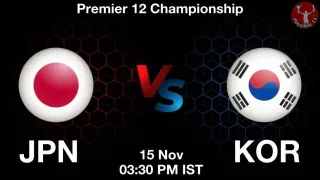 JPN vs KOR Matcch Previews