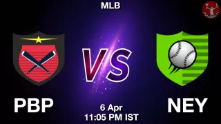 PBP vs NEY Baseball Match Previews