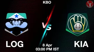 LOG vs KIA Baseball Match Previews