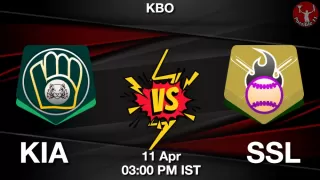 KIA vs SSL Baseball Match Previews
