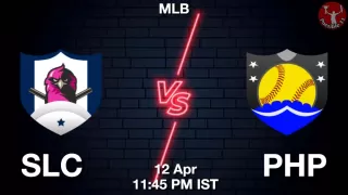 SLC vs PHP Baseball Match Previews