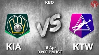 KIA vs KTW Baseball Match Previews