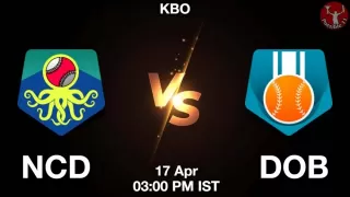 NCD vs DOB Baseball Match Previews