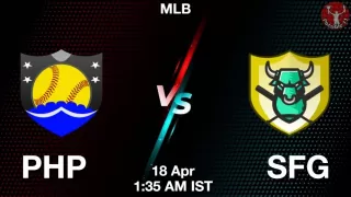 PHP vs SFG Baseball Match Previews