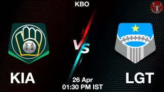 KIA vs LGT Baseball Match Previews